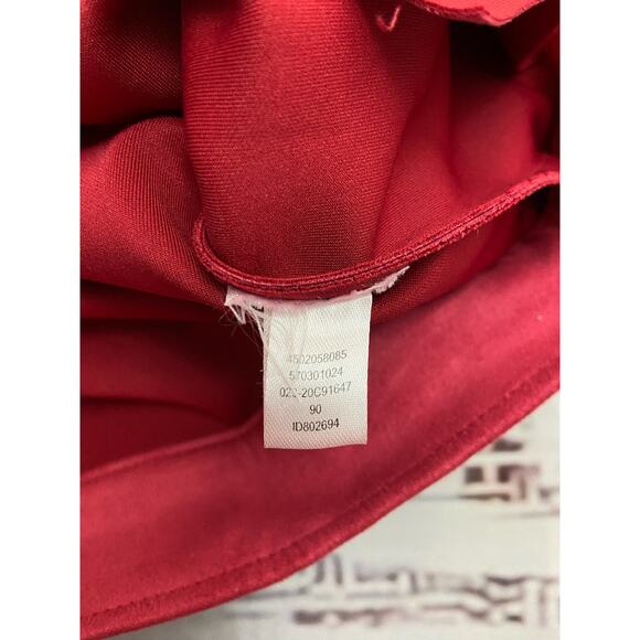 Chicos 0 Faux Suede Jacket Womens S Long Sleeve Collared Front Pockets Magenta - Picture 10 of 12